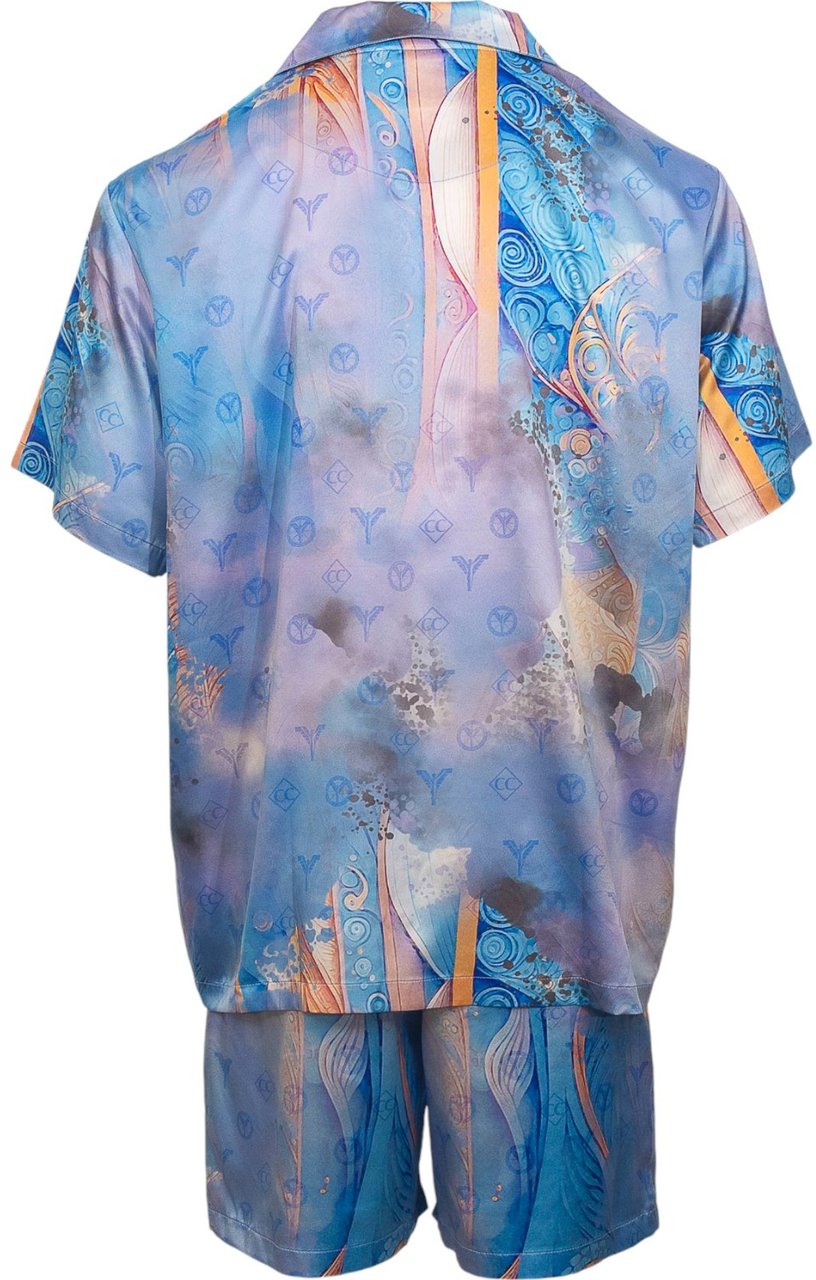 Carlo Colucci Heren Overshirt Blauw