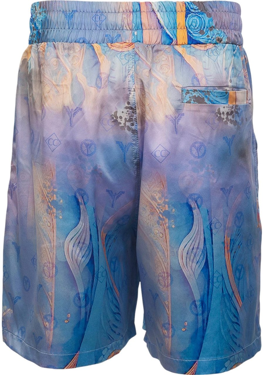 Carlo Colucci Heren Korte Broek Blauw