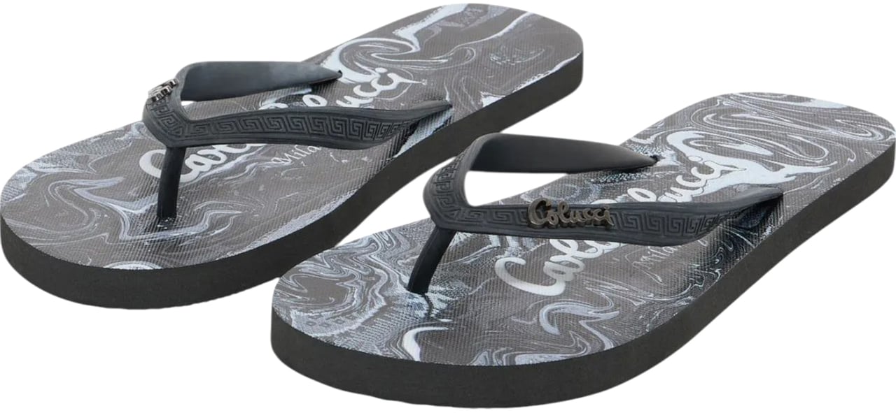Carlo Colucci Heren Slippers Zwart