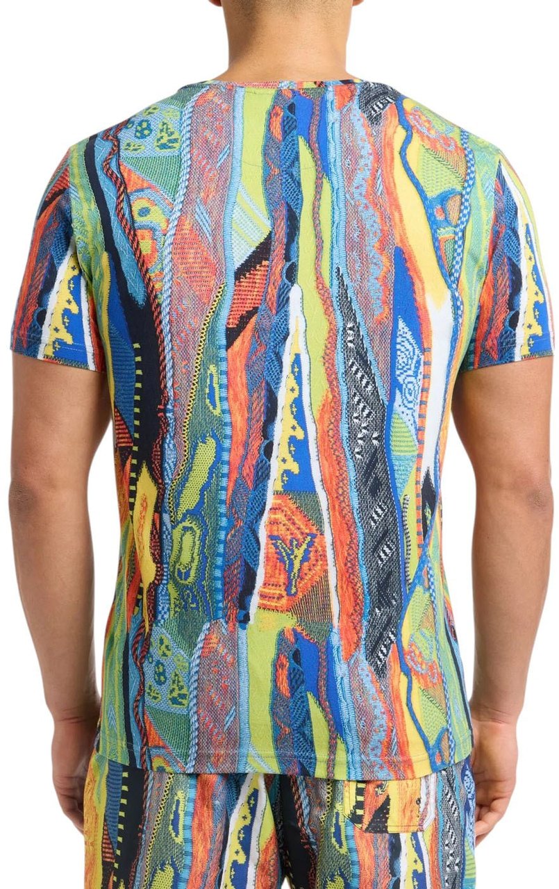 Carlo Colucci Heren T-shirt Divers