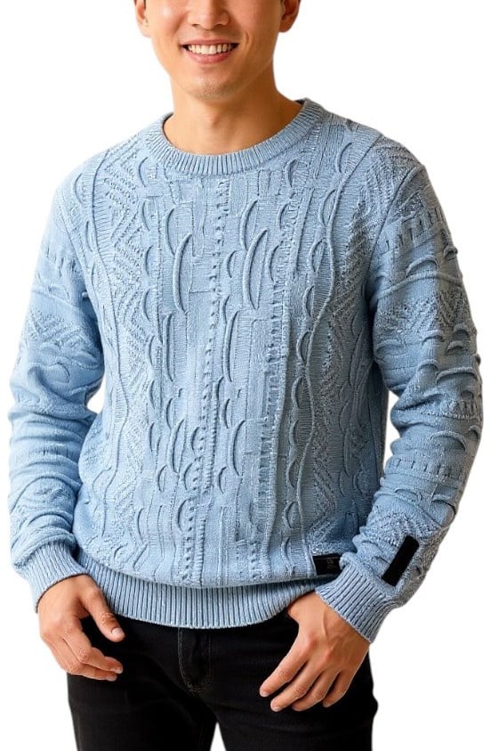 Carlo Colucci Heren Trui Blauw