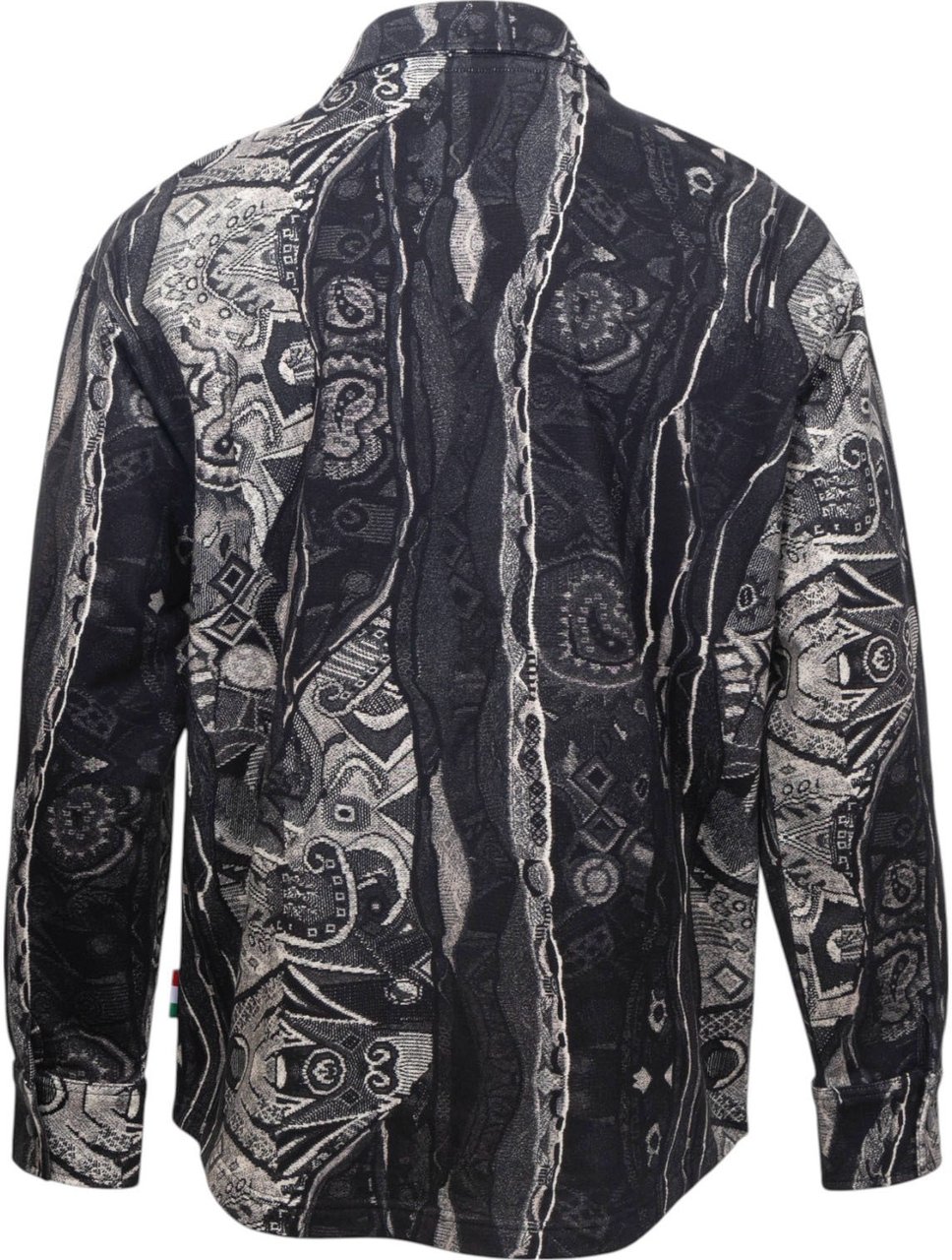 Carlo Colucci Heren Overshirt Zwart