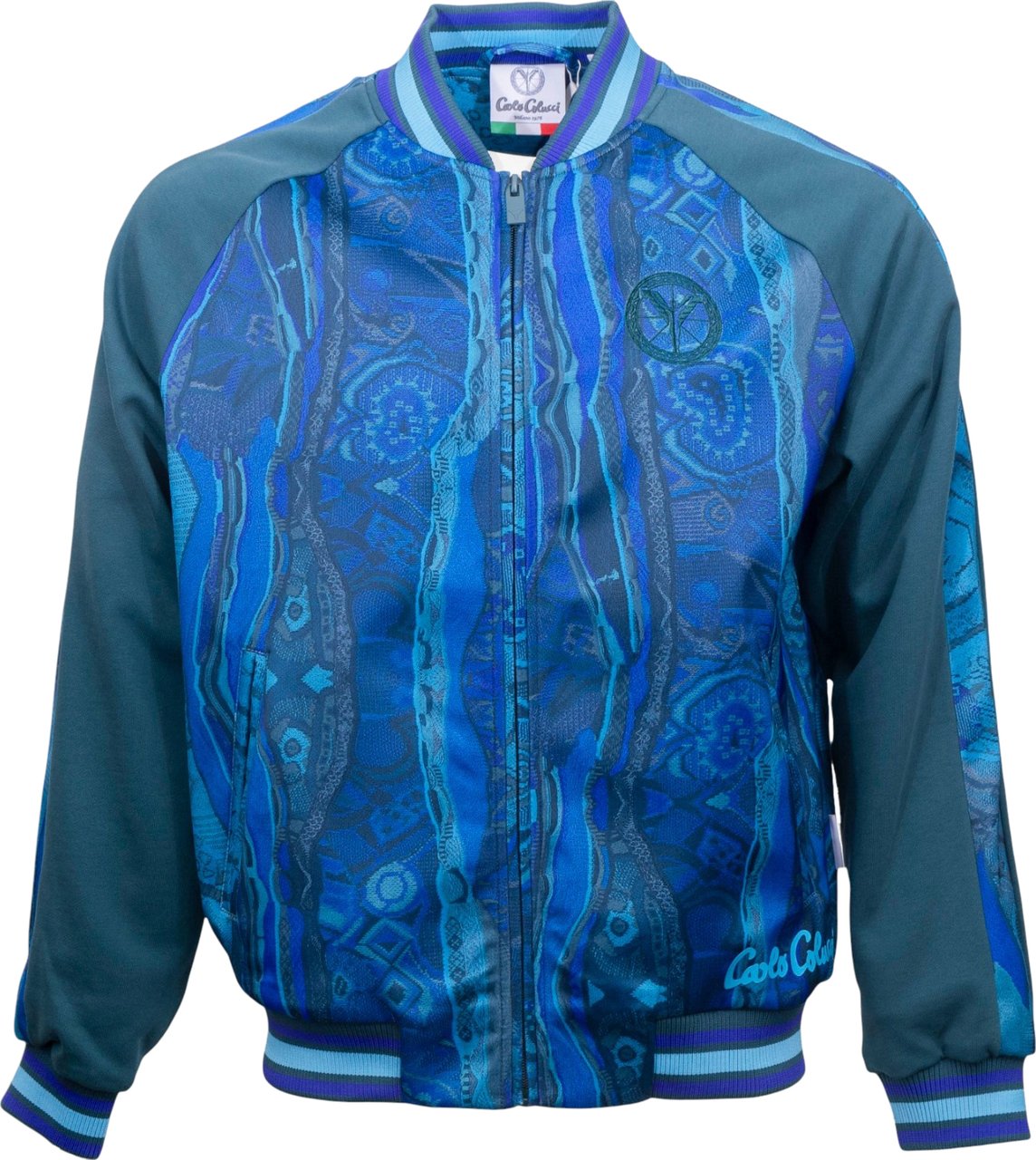 Carlo Colucci Heren Jas Blauw