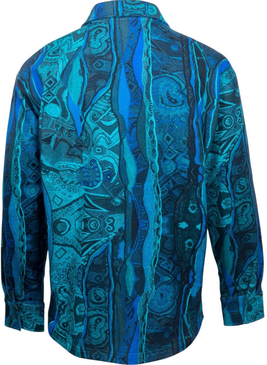 Carlo Colucci Heren Overshirt Blauw