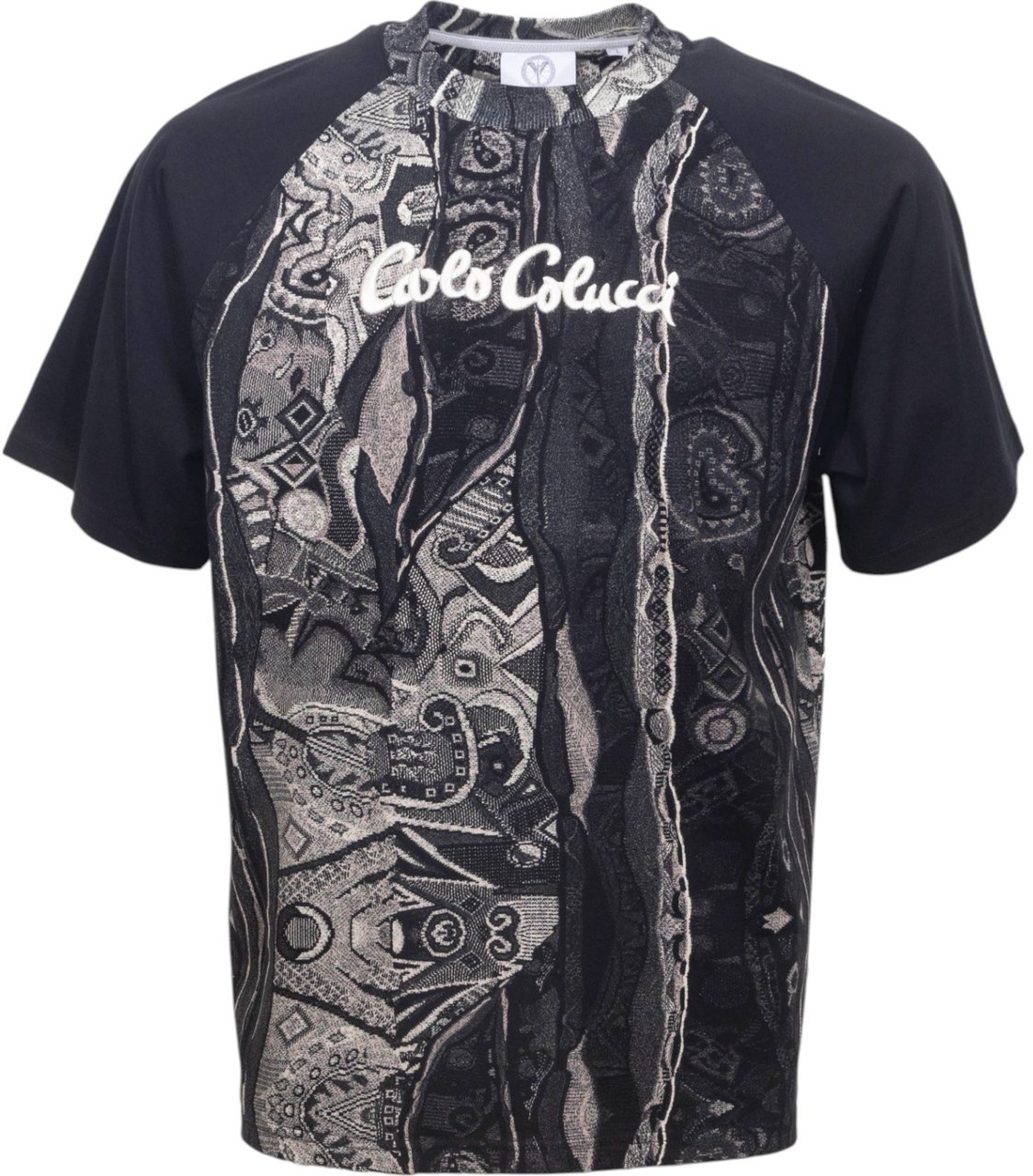 Carlo Colucci Heren T-Shirt Zwart