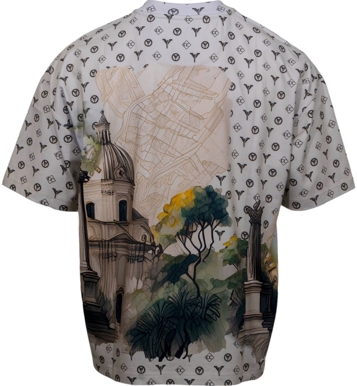 Carlo Colucci Heren T-Shirt Divers