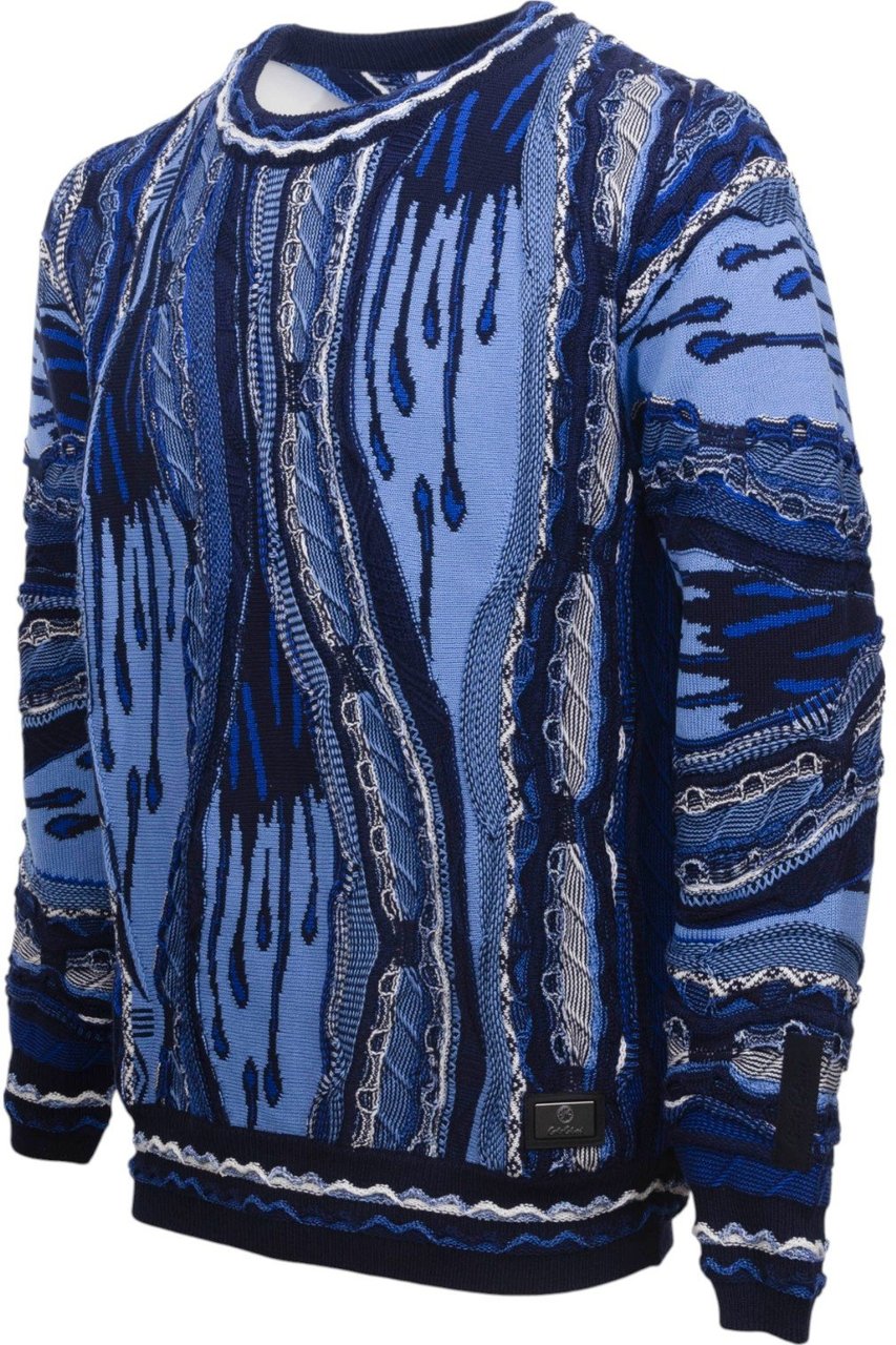 Carlo Colucci Heren Trui Blauw