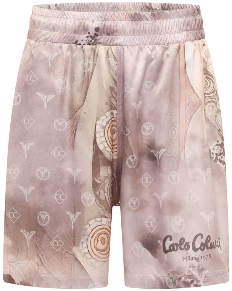 Carlo Colucci Carlo Colucci Oversize Short Ornament Knit Beige Beige