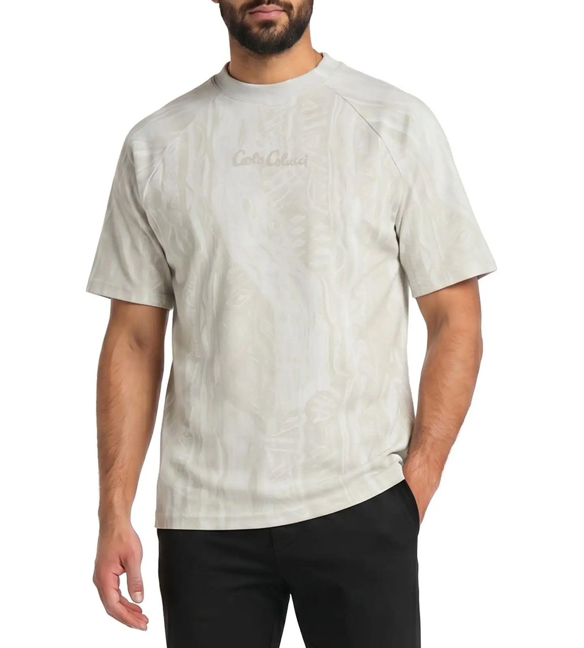 Carlo Colucci Raglan Tee X Carlo's Cuba Libre Beige Beige