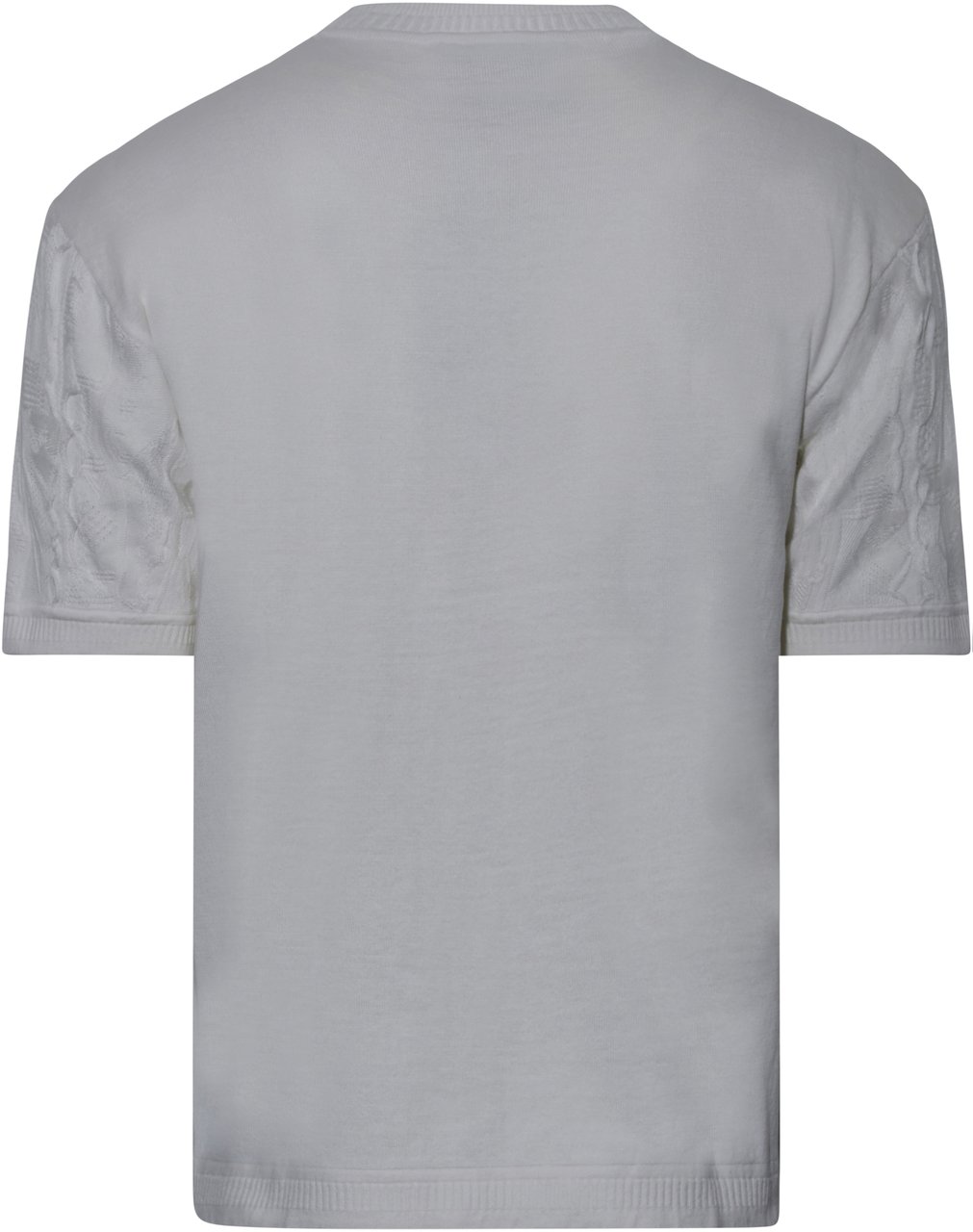 Carlo Colucci Oversized Knit Tee White Wit