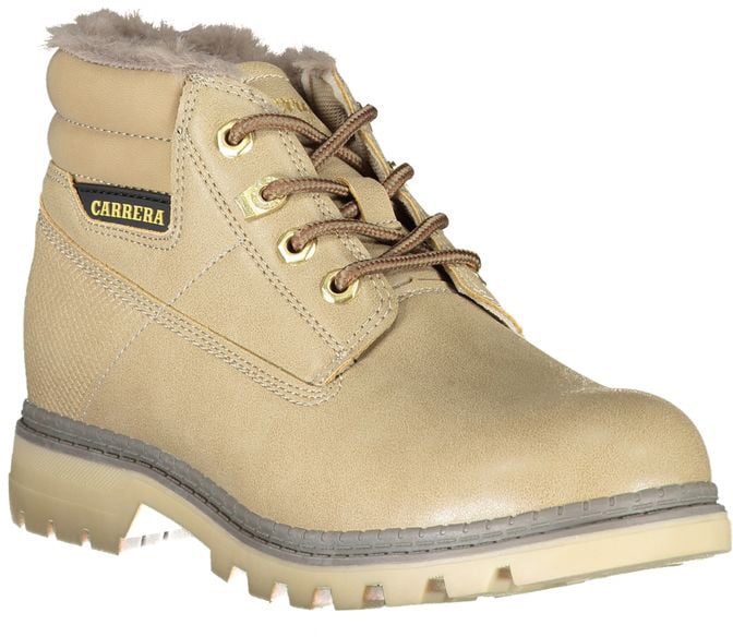 Carrera Beige Polyester Women Boot Beige