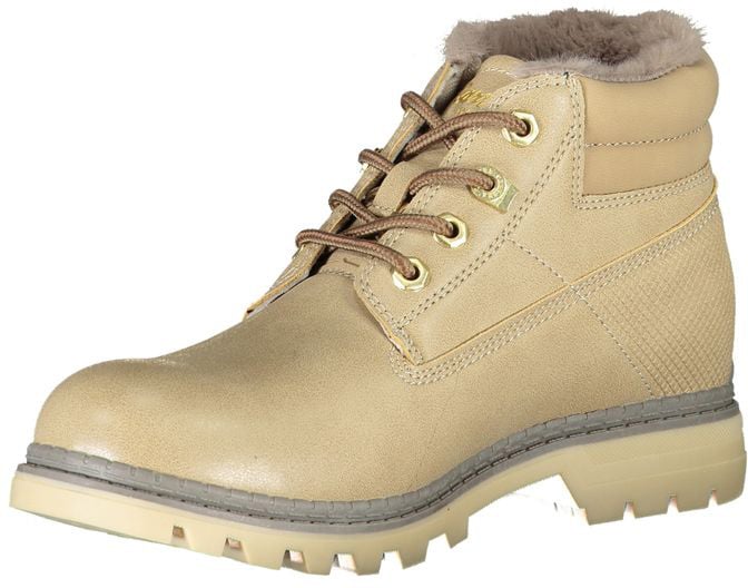 Carrera Beige Polyester Women Boot Beige