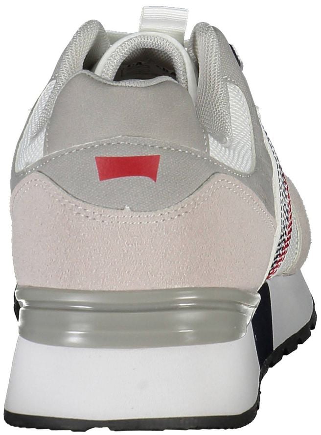 Carrera White Polyurethane Men Sneaker Wit