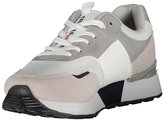 Carrera White Polyurethane Men Sneaker Wit