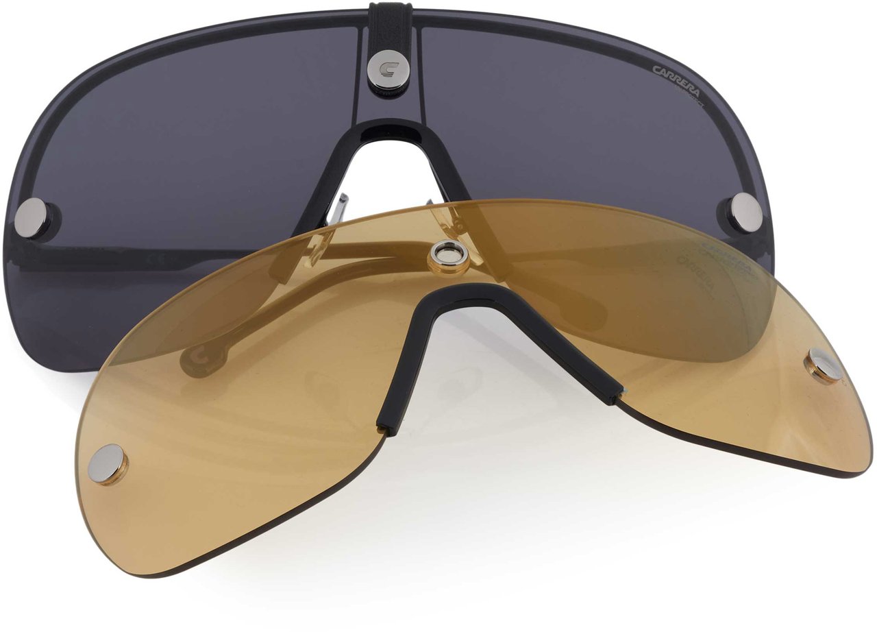 Carrera Sonnenbrille Zwart
