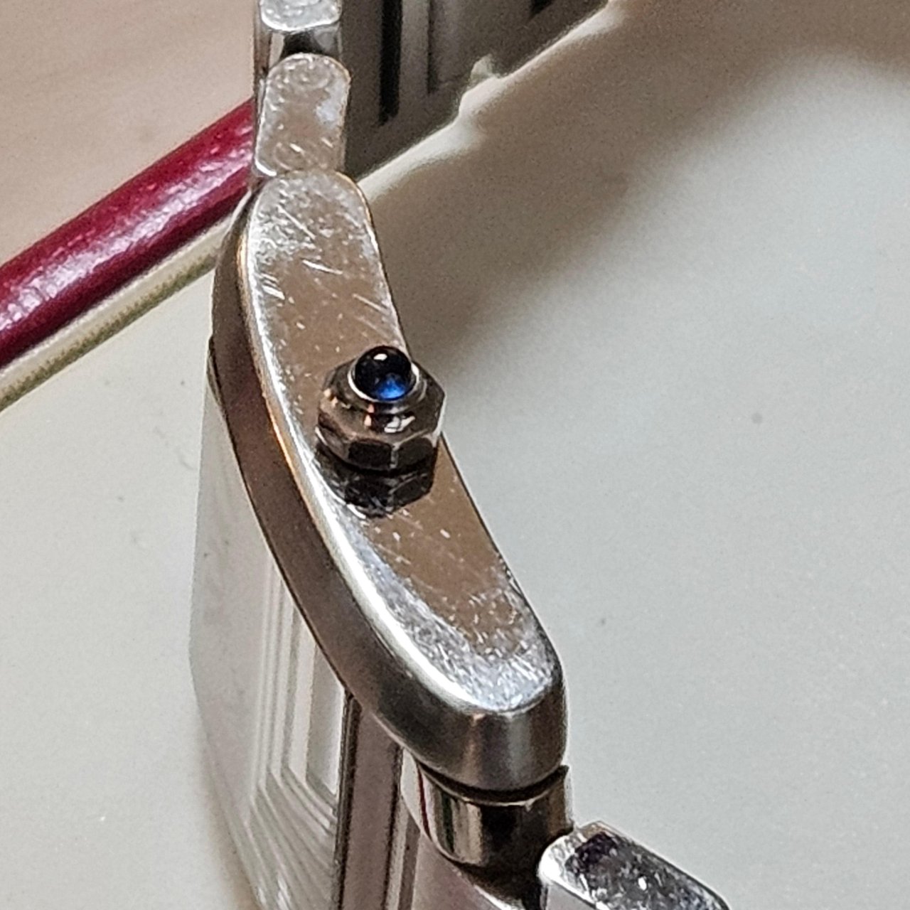 Cartier Cartier Silver Tone Tank Française 2384 Women Watch Divers