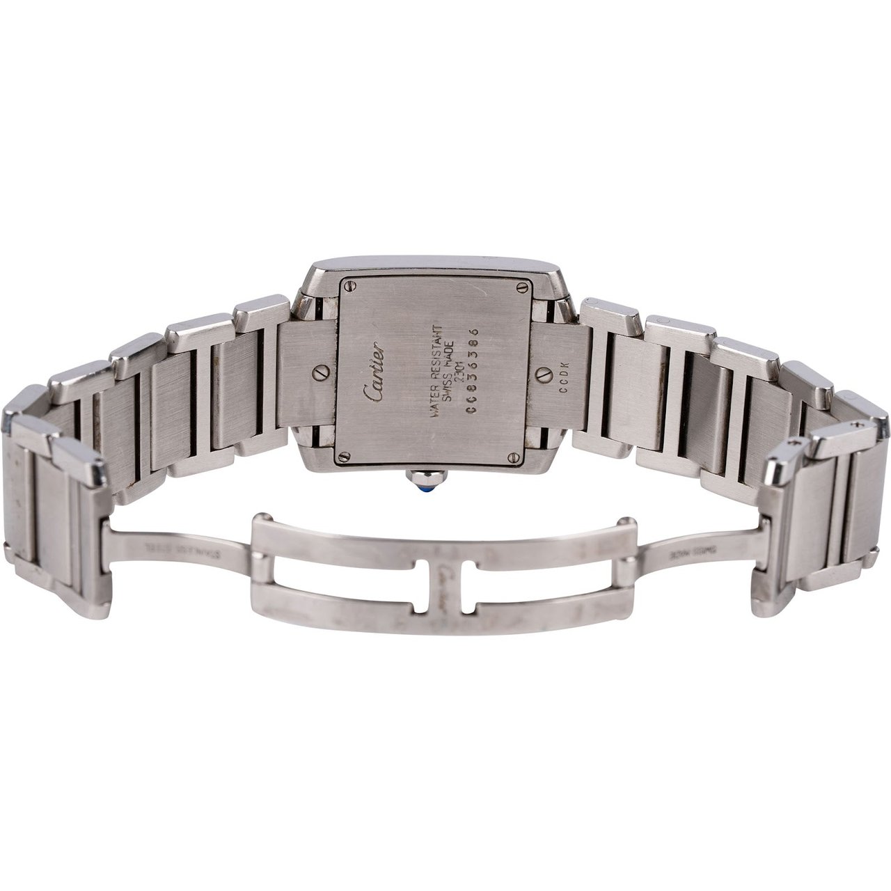 Cartier Cartier Stainless Steel Tank Française 2301 Women Watch Divers