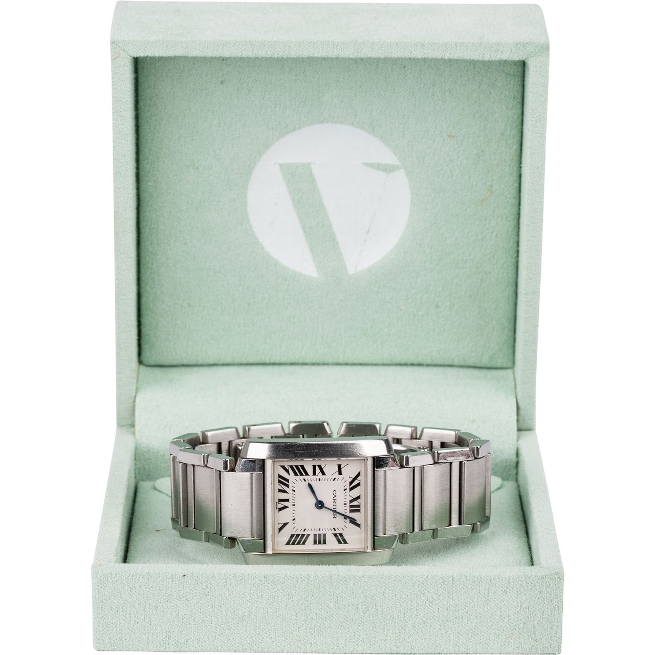 Cartier Cartier Stainless Steel Tank Française 2301 Women Watch Divers