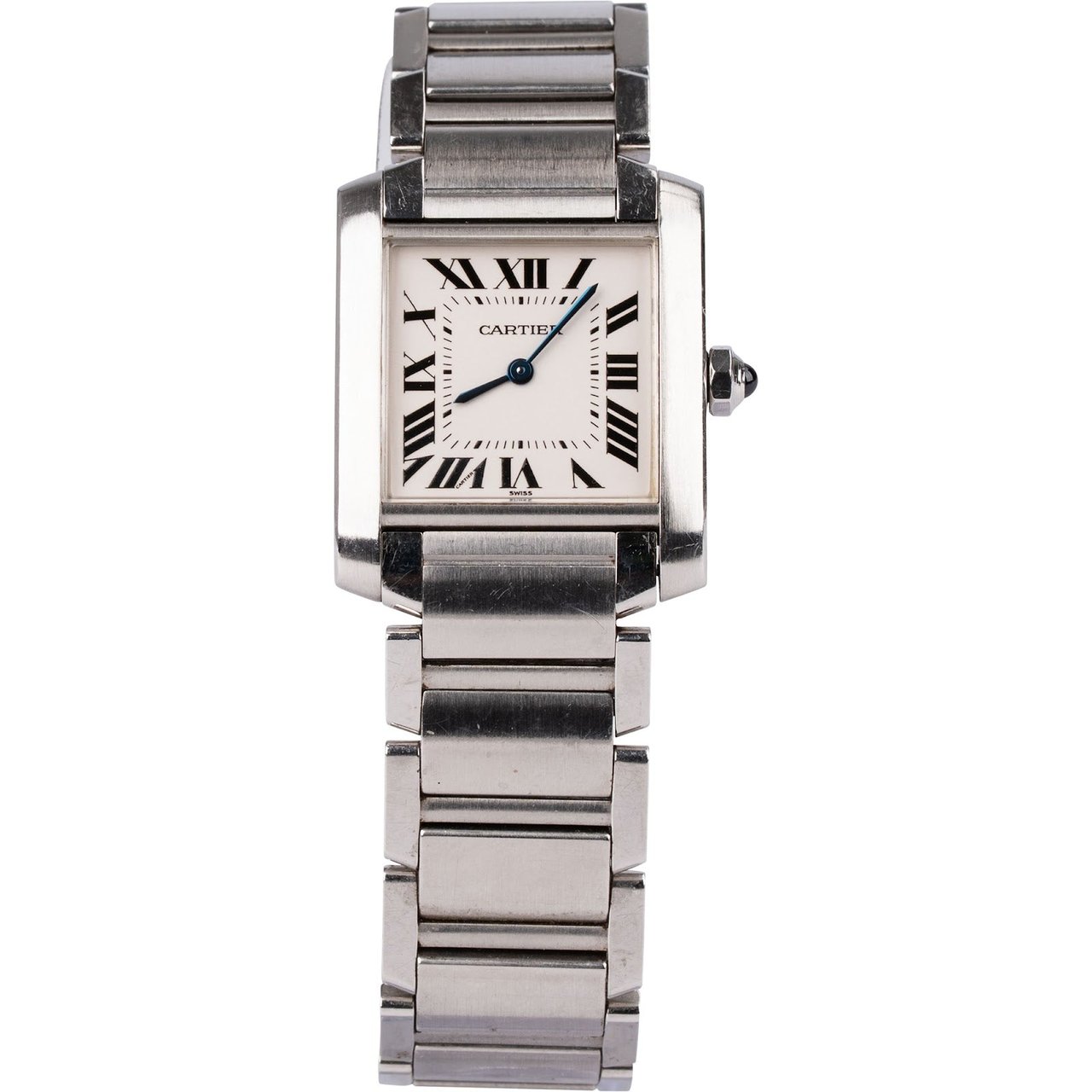 Cartier Cartier Stainless Steel Tank Française 2301 Women Watch Divers