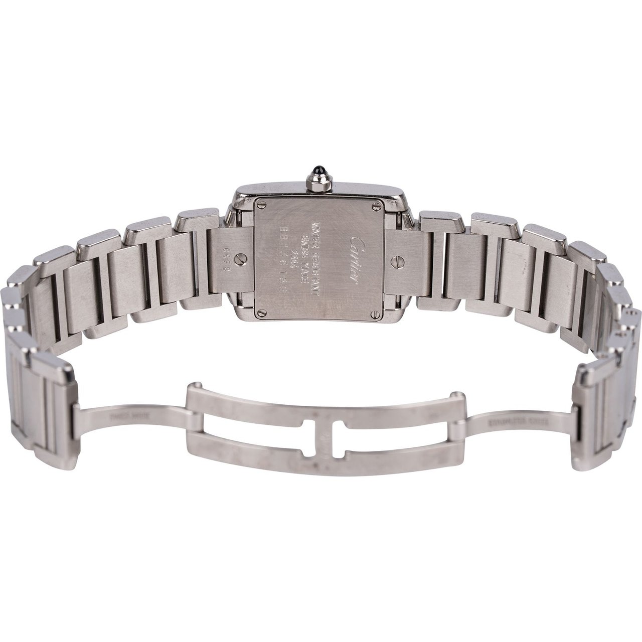 Cartier Cartier Stainless Steel Small Tank Française 2384 Women Watch Divers