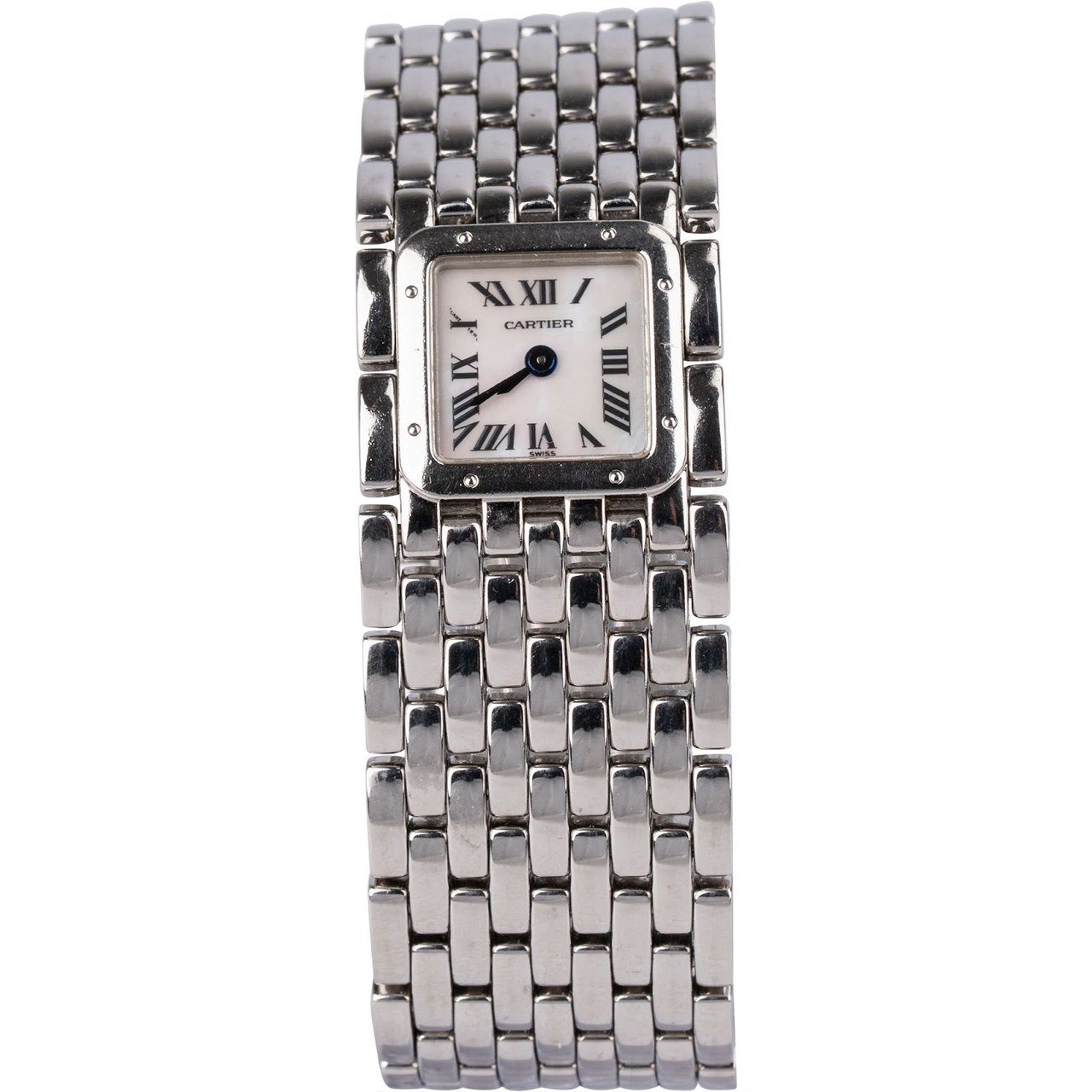 Cartier Cartier Silver Tone Tank Française 2384 Women Watch Divers