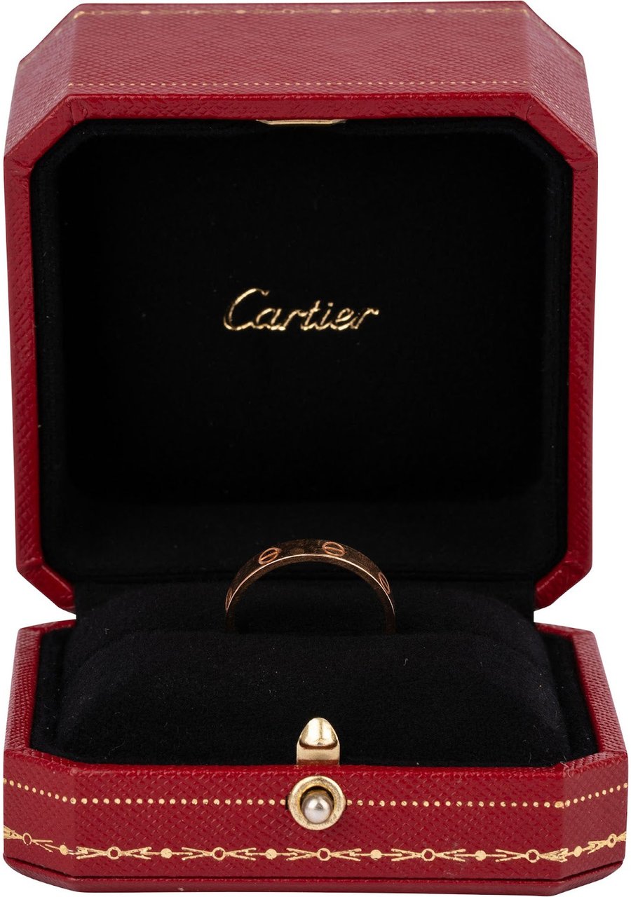 Cartier Cartier Au 750 Gold Love Ring (#59) Roze