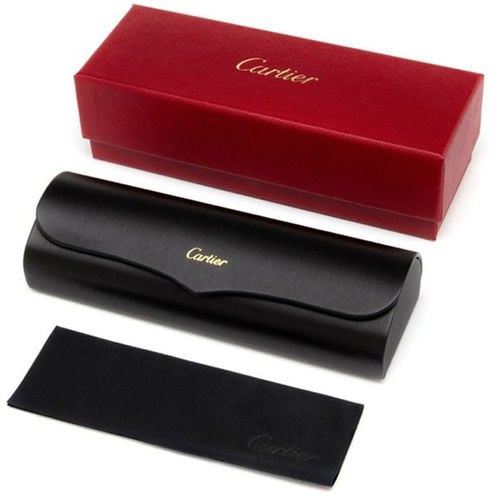 Cartier Ct0536S Première De Square Light Yellow Acetate Sunglasses Grijs