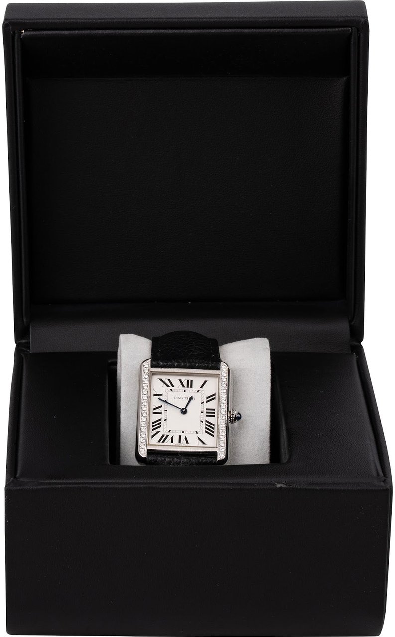 Cartier Tank Louis Solo Diamond 3169 Woman Watch C XF Divers
