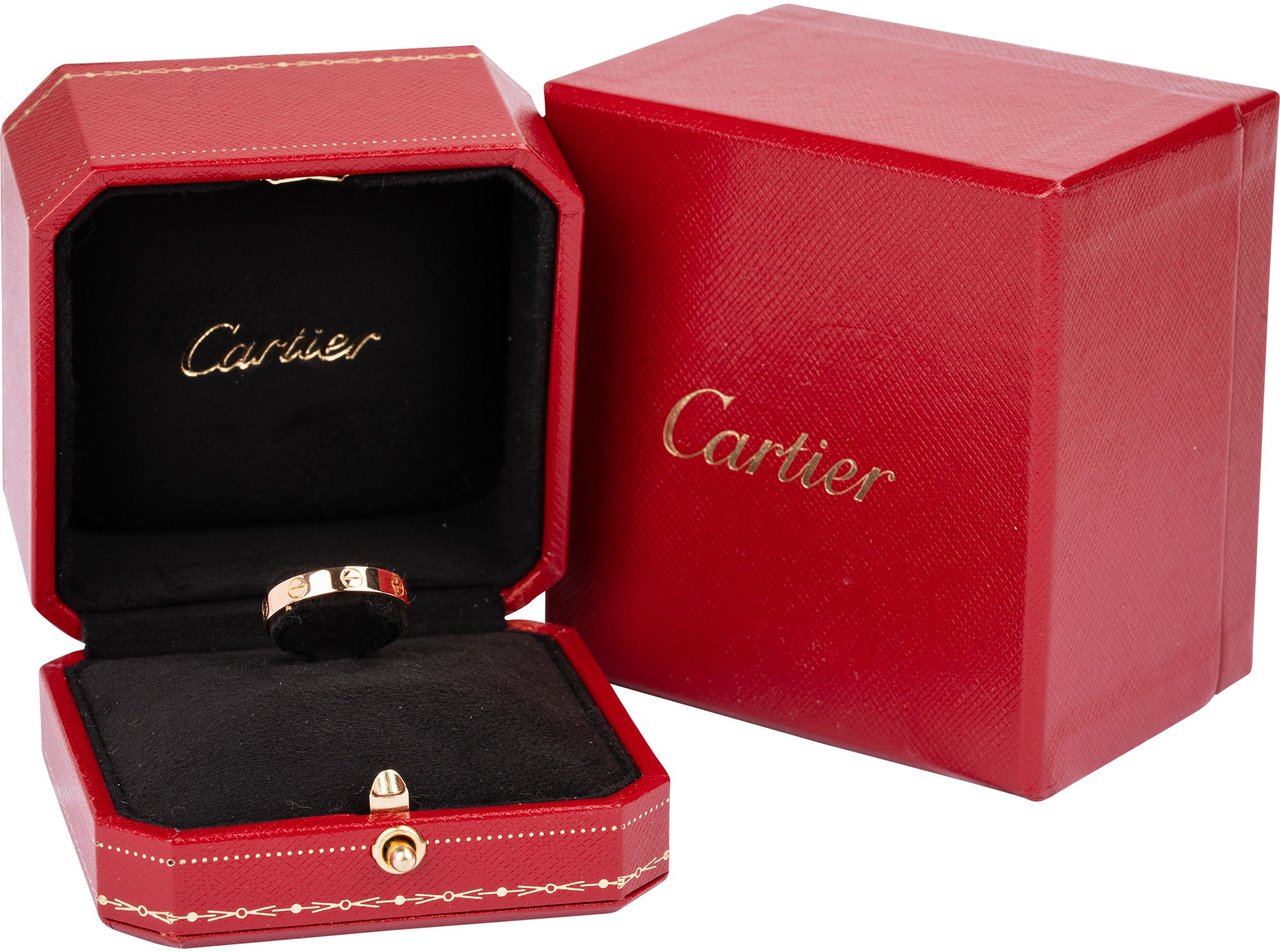 Cartier Au 750er Gold LOVE Wedding Band Ring (#54) Goud