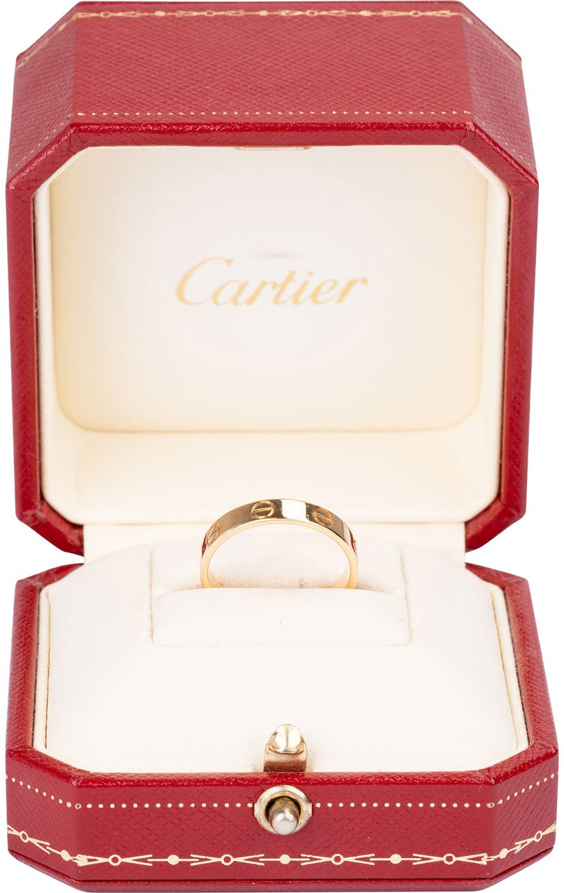 Cartier Au 750er Gold LOVE Wedding Band Ring (#54) Goud