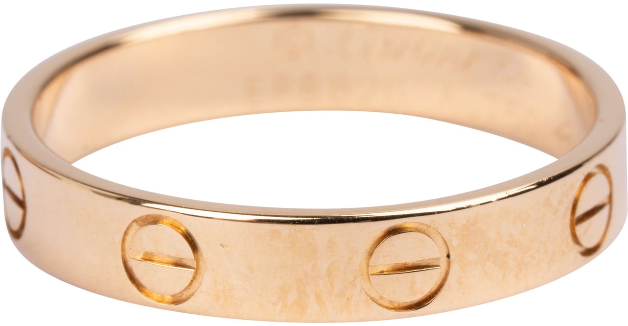 Cartier Au 750er Gold LOVE Wedding Band Ring (#54) Goud