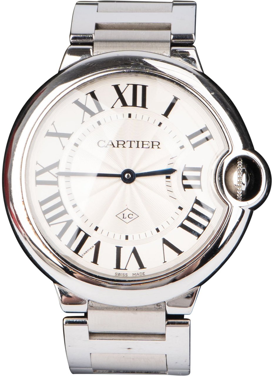 Cartier Cartier Silver Tone Ballon 3005 Women Watch Zilver