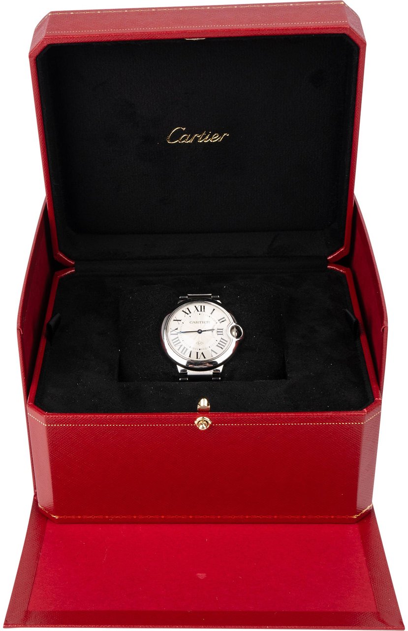 Cartier Cartier Silver Tone Ballon 3005 Women Watch Zilver