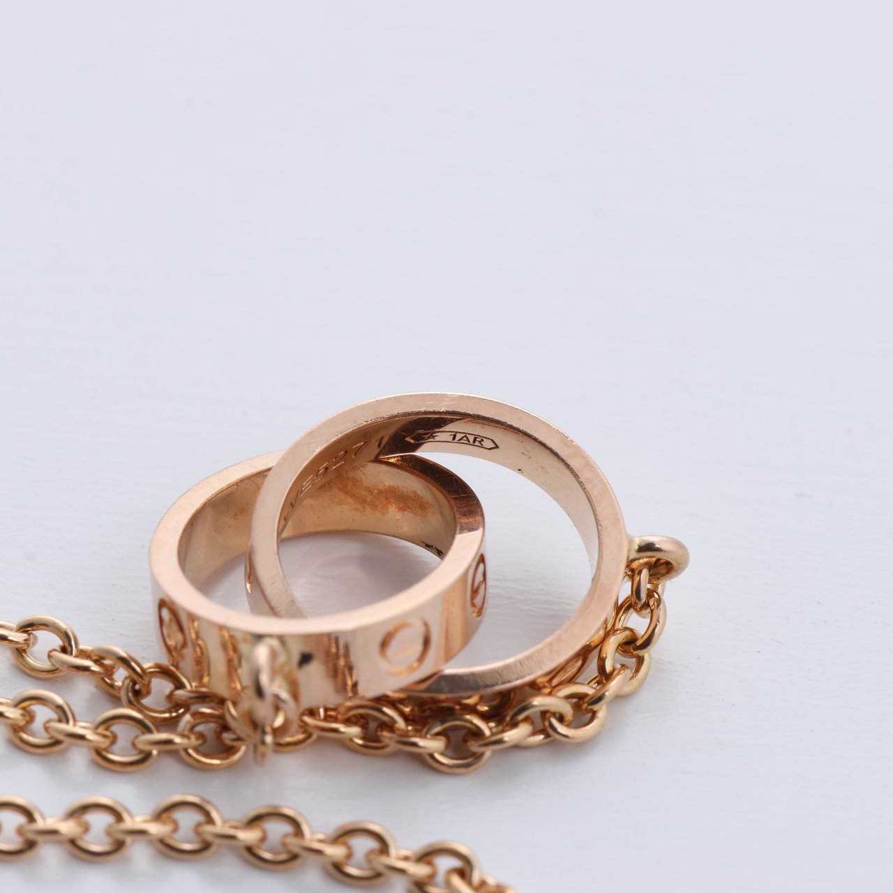 Cartier Cartier Baby Love Necklace 750(PG) 6.3 g Goud