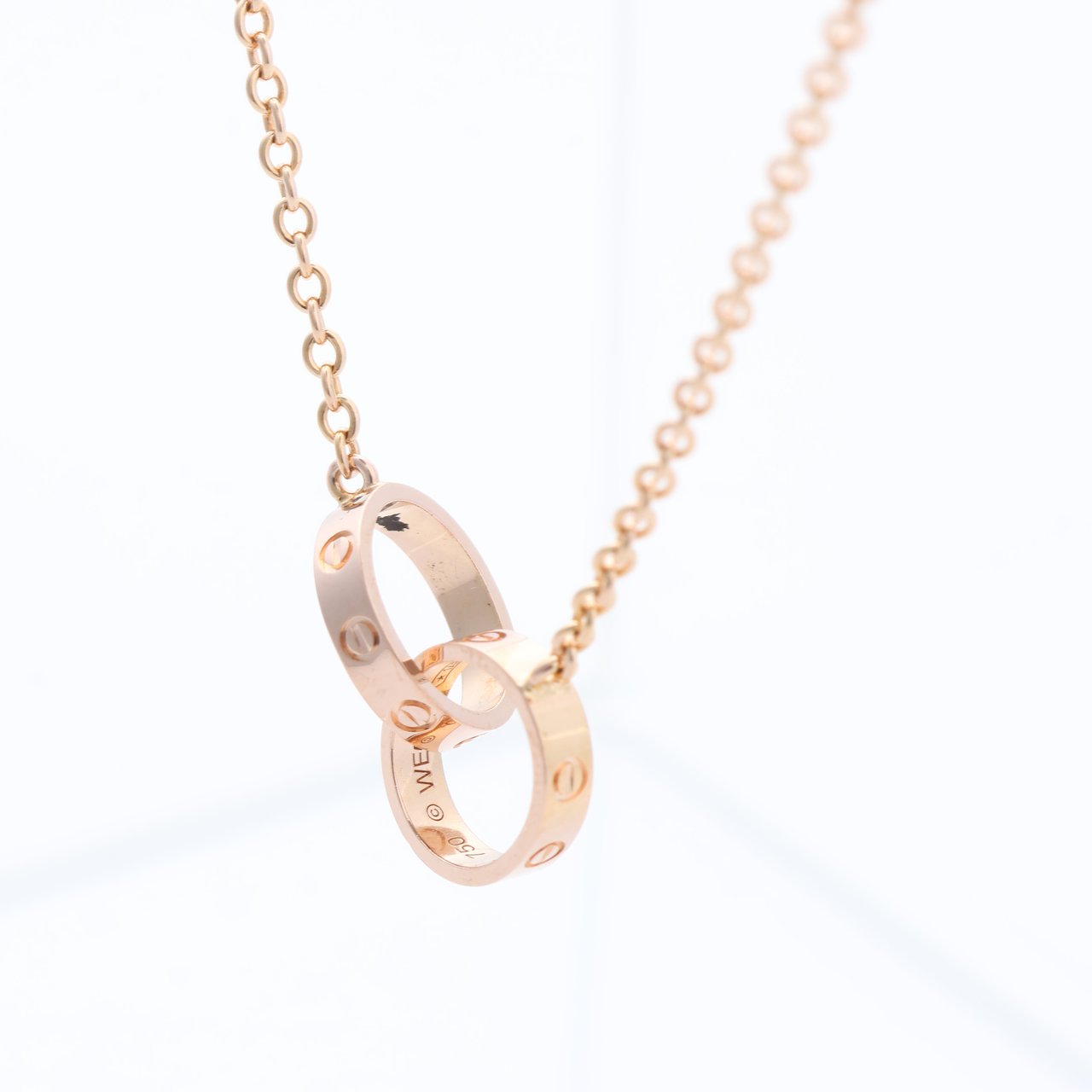 Cartier Cartier Baby Love Necklace 750(PG) 6.3 g Goud