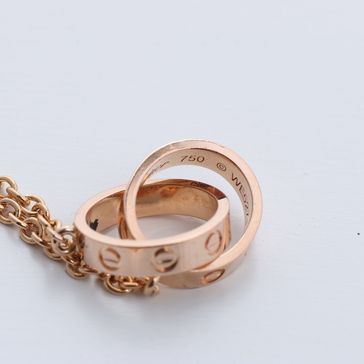 Cartier Cartier Baby Love Necklace 750(PG) 6.3 g Goud