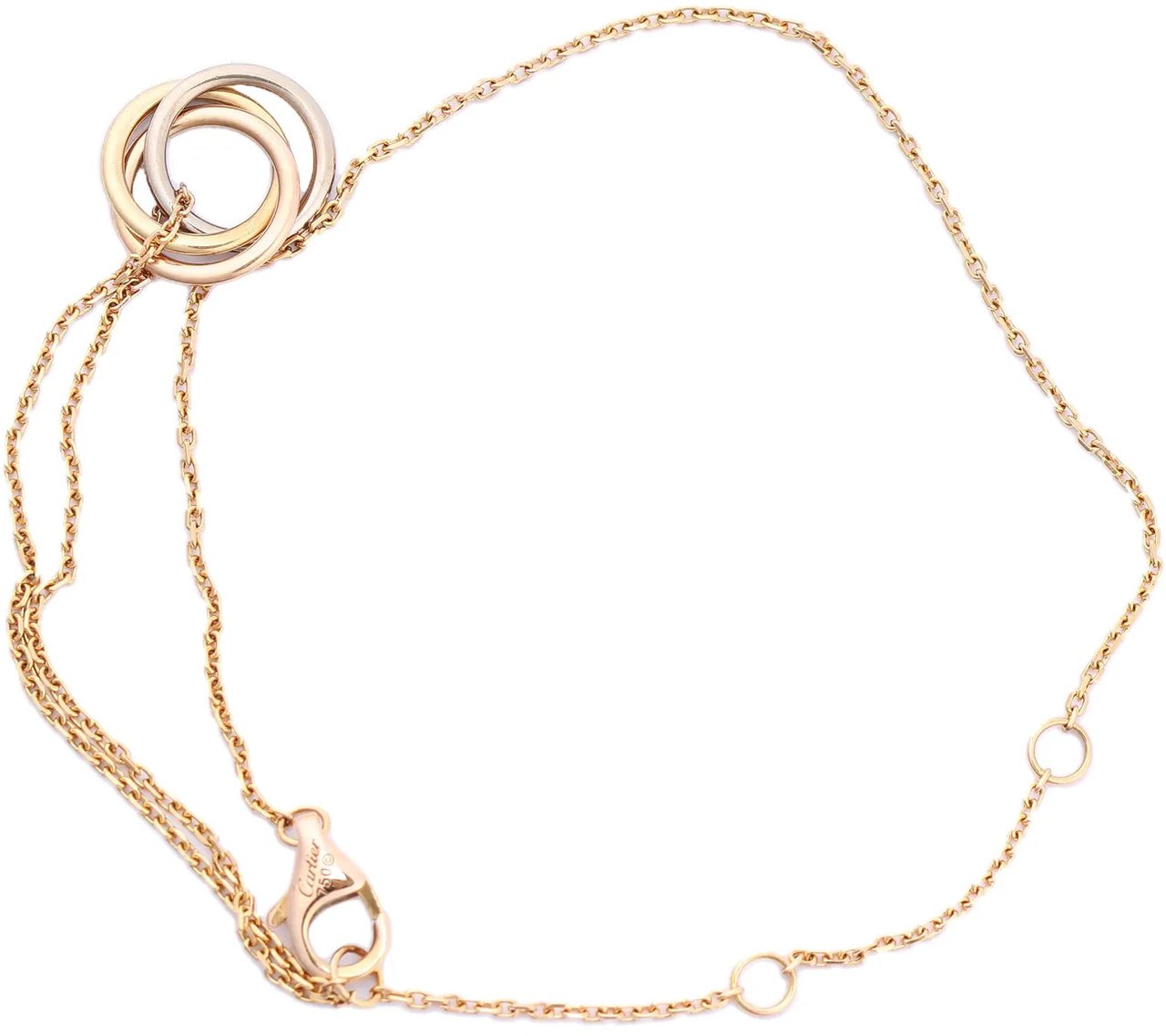 Cartier Cartier Sweet Trinity Bracelet 750(YG×PG×WG) 2.2g RV3751 Goud