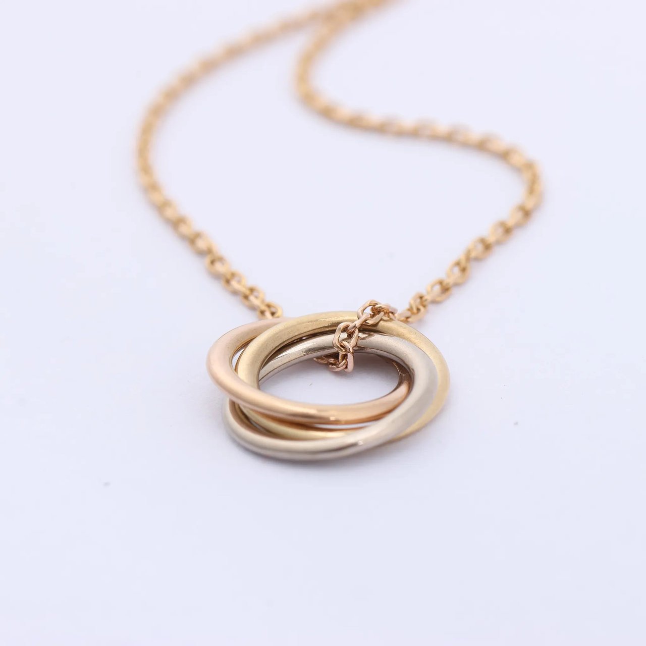 Cartier Cartier Sweet Trinity Bracelet 750(YG×PG×WG) 2.2g RV3751 Goud