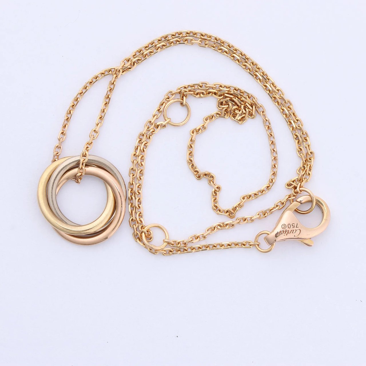 Cartier Cartier Sweet Trinity Bracelet 750(YG×PG×WG) 2.2g RV3751 Goud