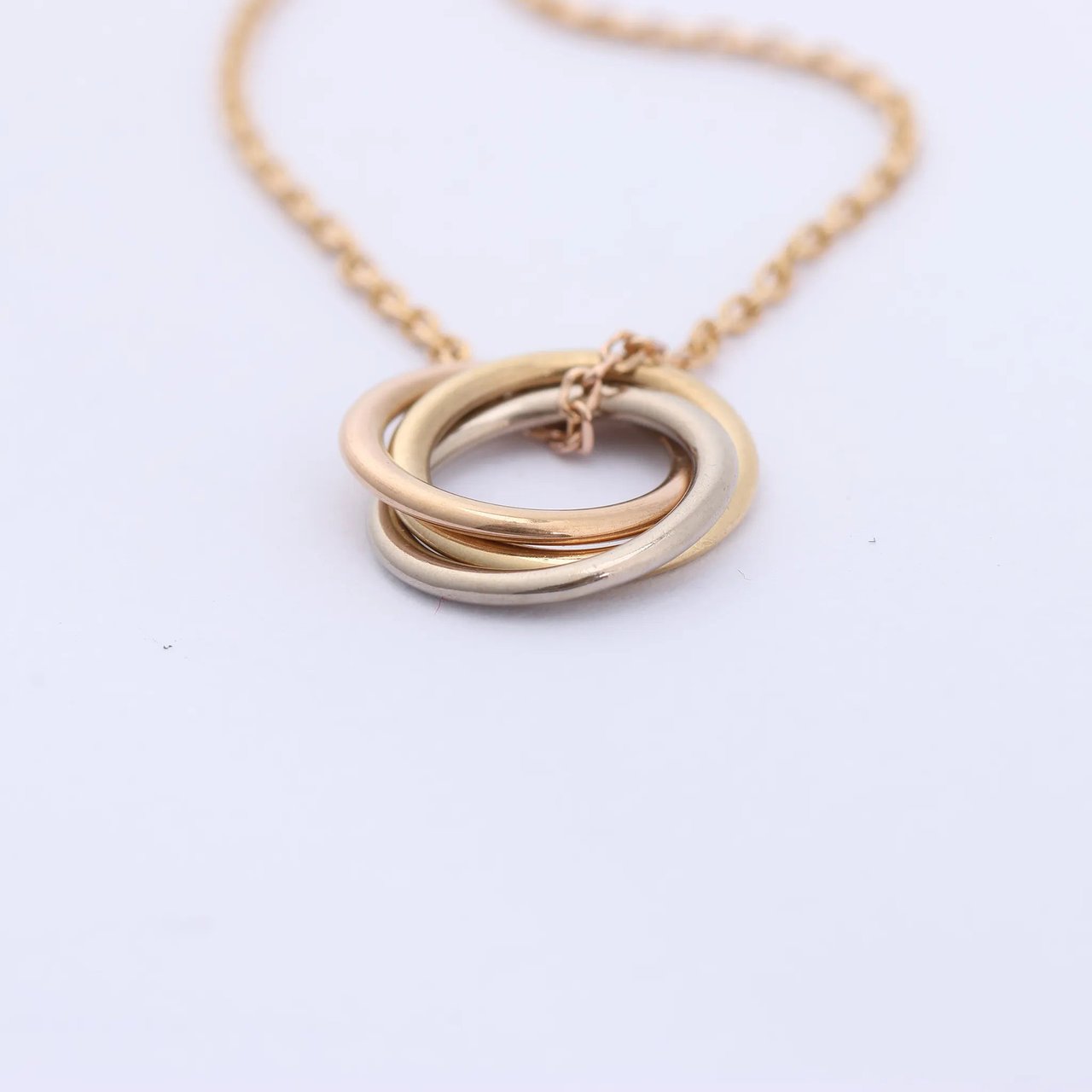 Cartier Cartier Sweet Trinity Bracelet 750(YG×PG×WG) 2.2g RV3751 Goud