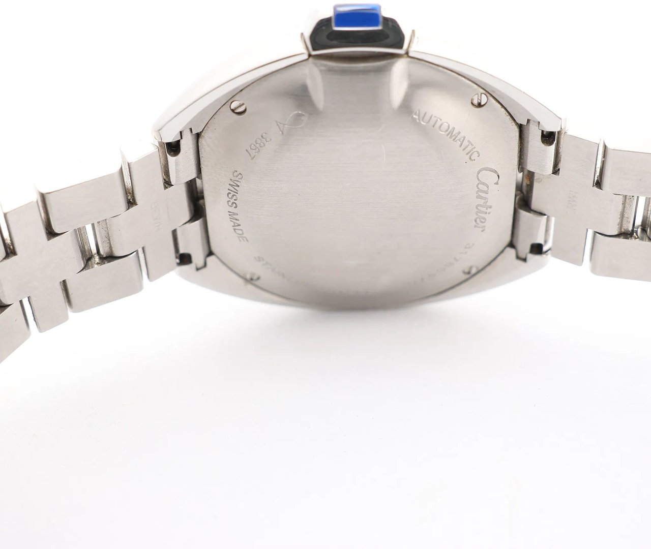 Cartier Cartier Cle de Cartier WSCL0005 SS x SS AT Watch with Silver Dial Zilver