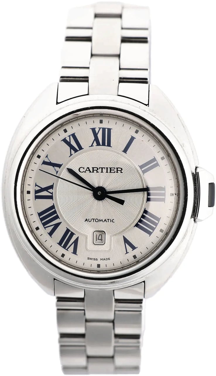 Cartier Cartier Cle de Cartier WSCL0005 SS x SS AT Watch with Silver Dial Zilver