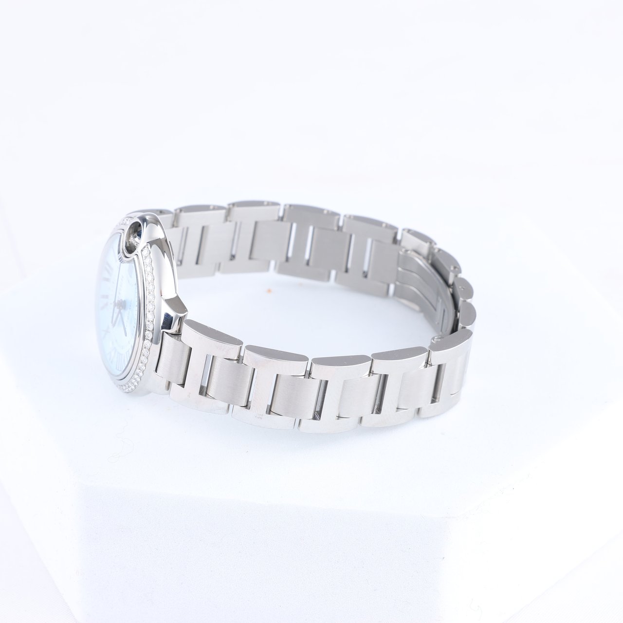 Cartier Cartier Ballon Bleu W4BB0028 SS AT Blue-Face Watch Blauw