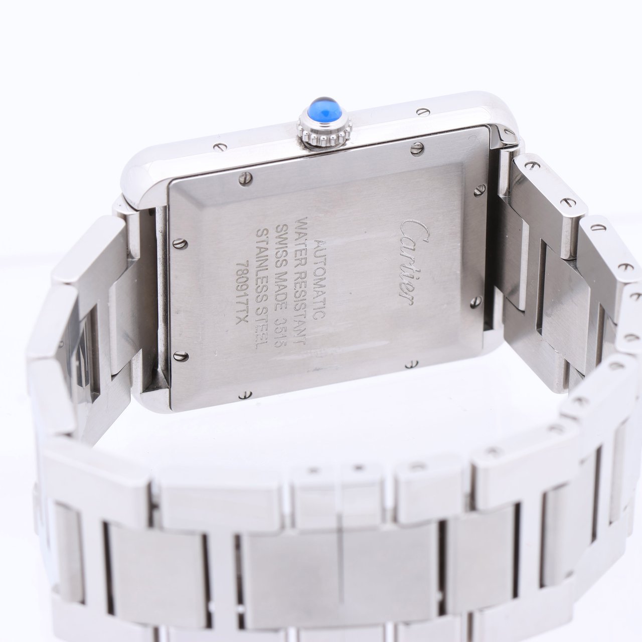 Cartier Cartier Tank Solo W5200028 3515780917TX SS AT Silver-Face Watch Zilver