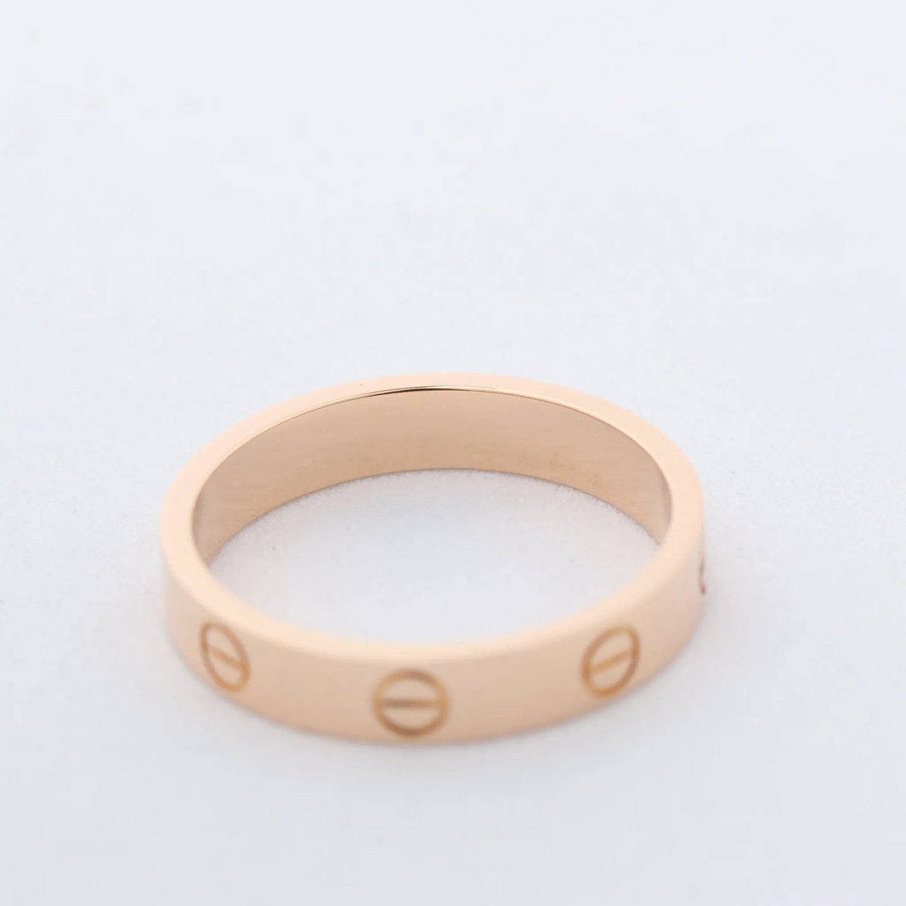 Cartier Cartier Mini Love Ring 750(PG) 4.7g 57 HJ4359 Goud