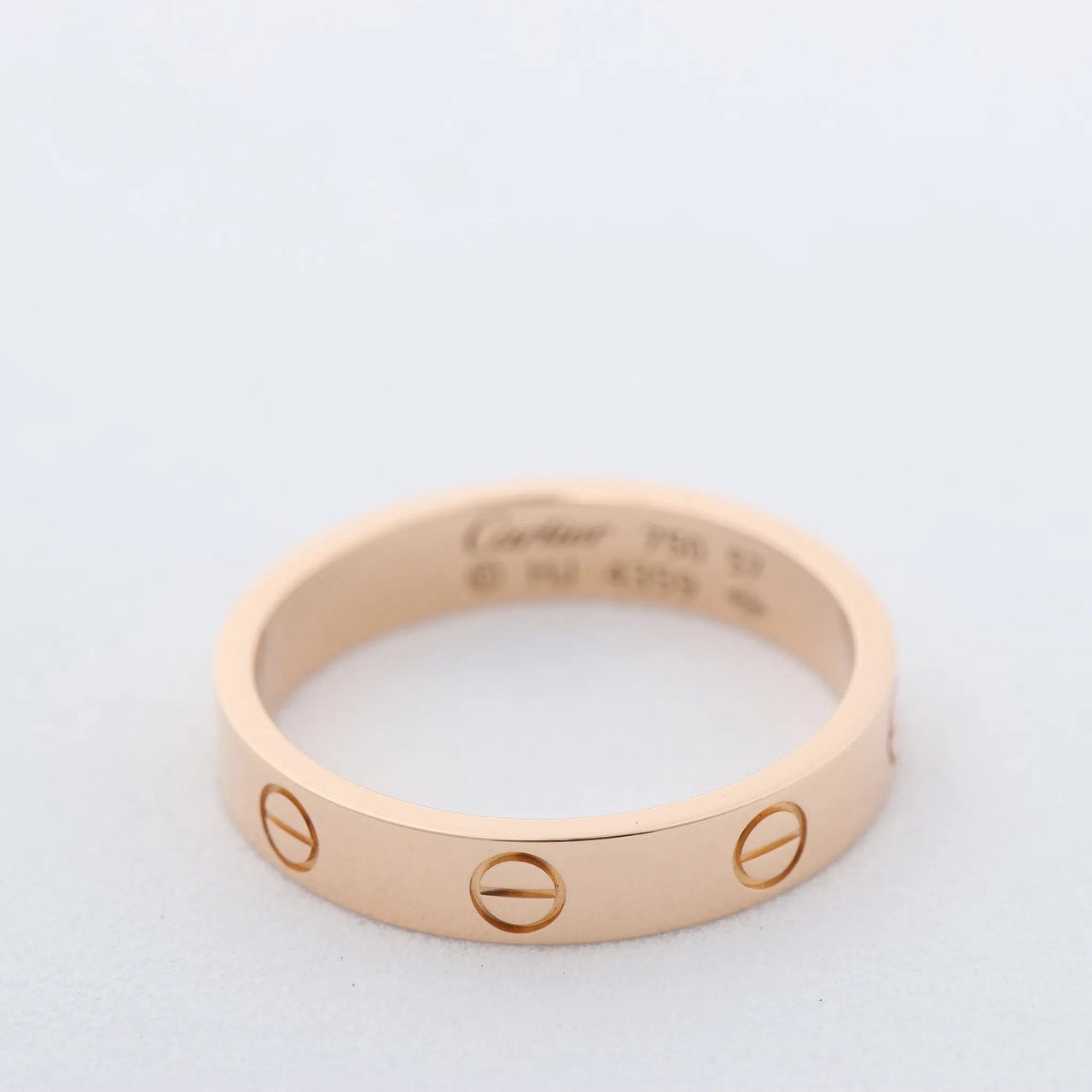 Cartier Cartier Mini Love Ring 750(PG) 4.7g 57 HJ4359 Goud