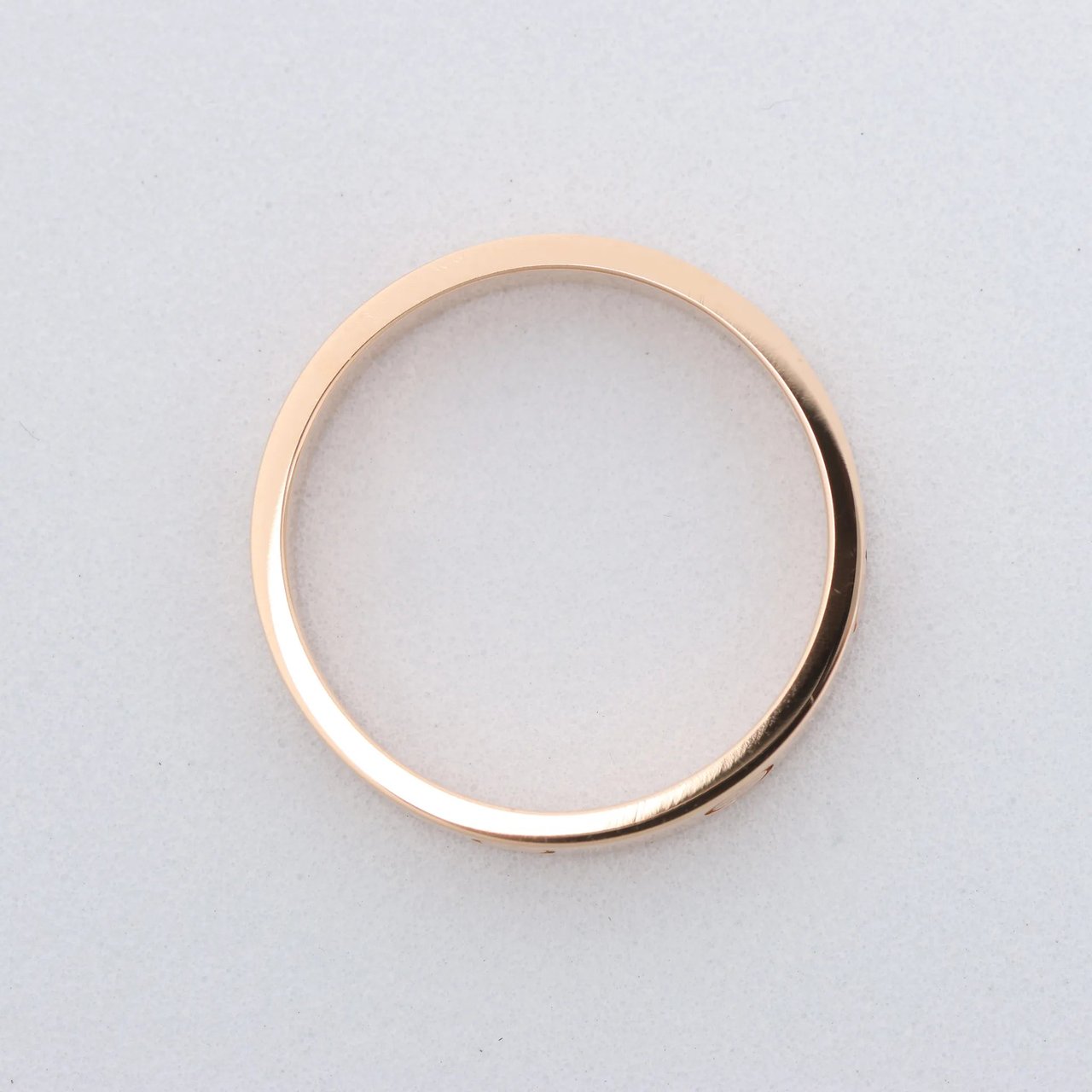 Cartier Cartier Mini Love Ring 750(PG) 4.7g 57 HJ4359 Goud