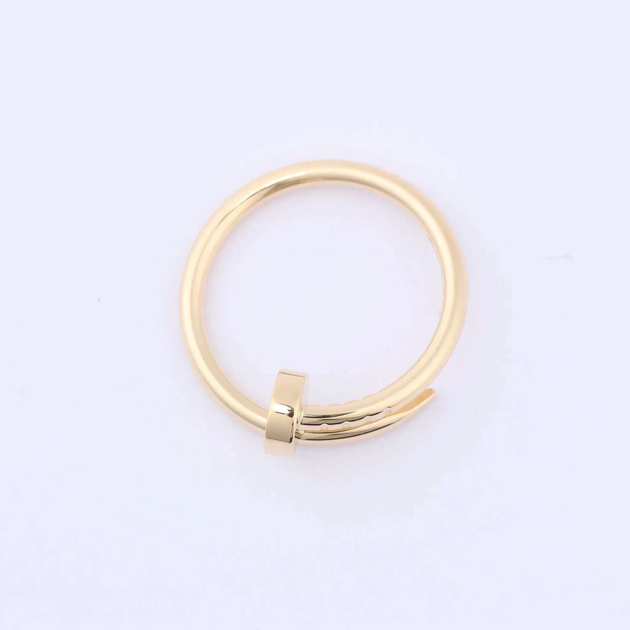 Cartier Cartier Juste un Clou SM Ring 750(YG) 3.5g 50 OFD001 Goud