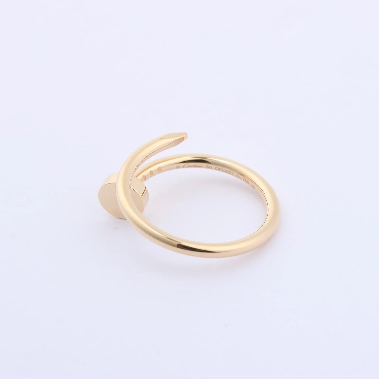 Cartier Cartier Juste un Clou SM Ring 750(YG) 3.5g 50 OFD001 Goud