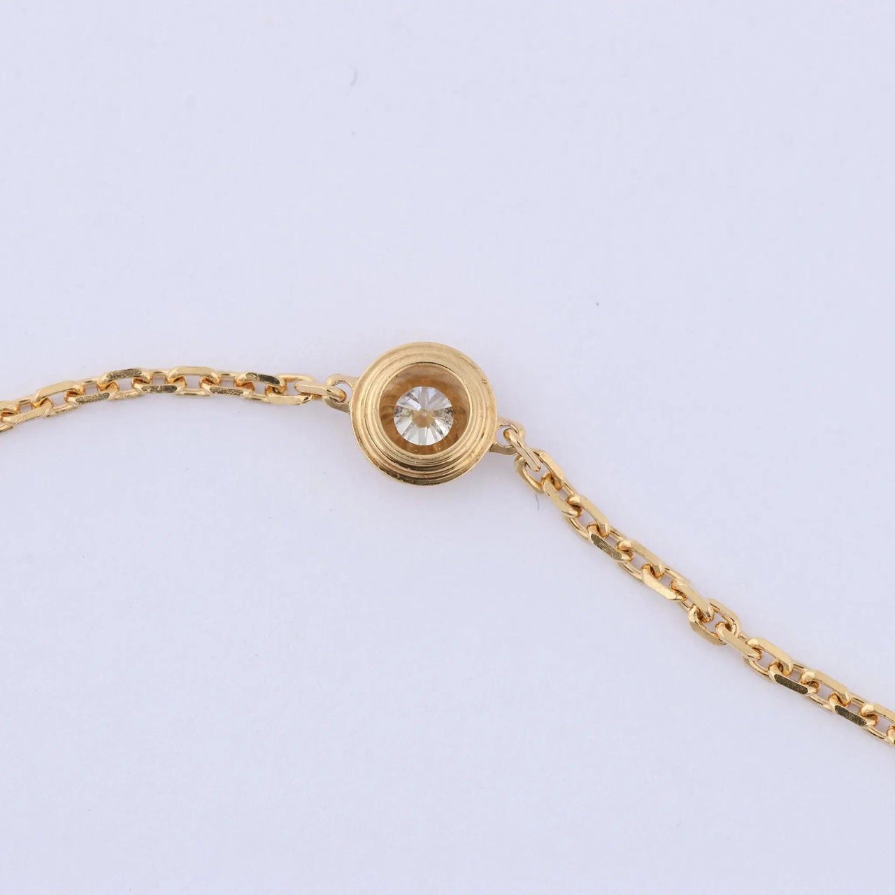 Cartier Cartier D'amour XS diamond Bracelet 750(YG) 1.4g QQC093 CRB6045617 Goud